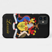 Coques Case-Mate iPhone Drapeau des Barbade (Dos (Horizontal))