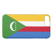 Coques Case-Mate iPhone Drapeau des Comores (Dos (Horizontal))