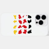 Coques Case-Mate iPhone Drapeau des États allemands (Verso (horizontal))