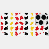 Coques Case-Mate iPhone Drapeau des États allemands (Verso (horizontal))