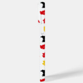 Coques Case-Mate iPhone Drapeau des États allemands (Verso / Gauche)