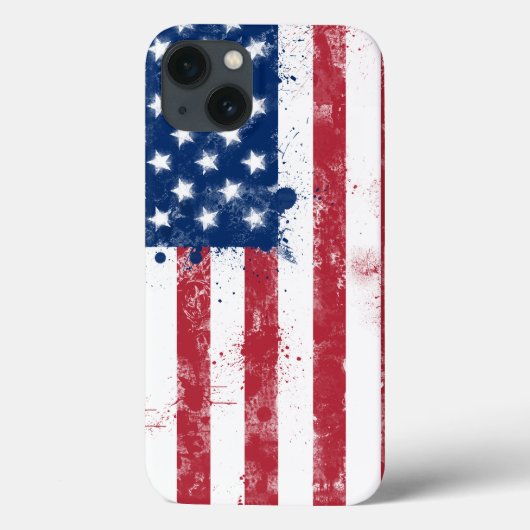 Coques Case-Mate iPhone Drapeau des États-Unis (Verso)