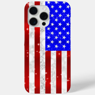 Coque iPhone 15 Pro Max Drapeau des États-Unis