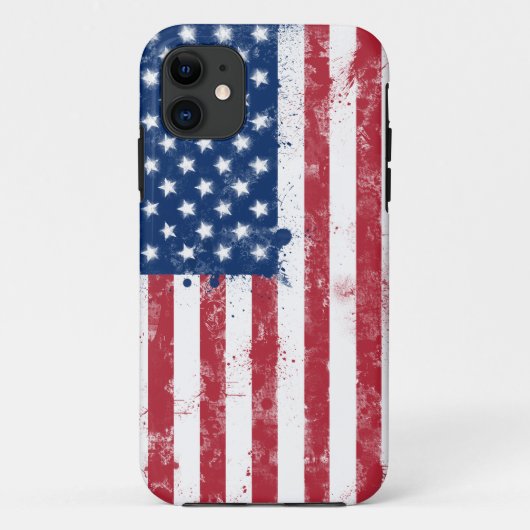 Coques Case-Mate iPhone Drapeau des États-Unis (Dos)