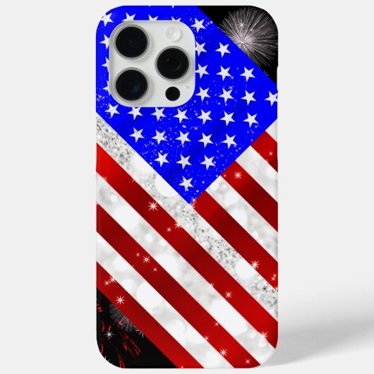 Coques Case-Mate iPhone Drapeau des États-Unis (Verso)