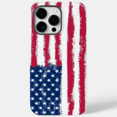 Coques Case-Mate iPhone Drapeau des États-Unis brossé Grunge (Verso)