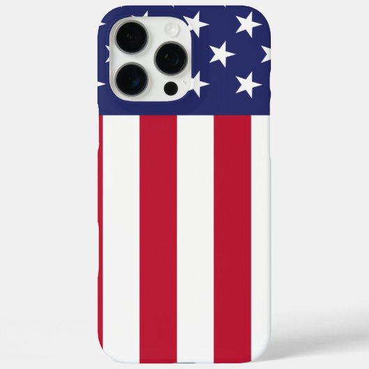 Coques Case-Mate iPhone Drapeau des États-Unis d'Amérique (Verso)