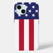 Coques Case-Mate iPhone Drapeau des États-Unis d'Amérique (Verso)