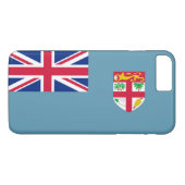 Coques Case-Mate iPhone Drapeau des Fidji (Dos (Horizontal))