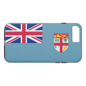 Coques Case-Mate iPhone Drapeau des Fidji (Dos (Horizontal))
