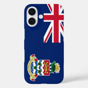 Coques iPhone 16 Drapeau des îles Caïmans