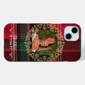 Coques Case-Mate iPhone Drapeau des îles Vierges américaines Madras Gold P (Verso (horizontal))