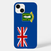Coques Case-Mate iPhone Drapeau des îles Vierges britanniques (Verso)