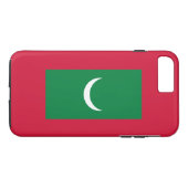 Coques Case-Mate iPhone Drapeau des Maldives (Dos (Horizontal))