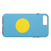 Coques Case-Mate iPhone Drapeau des Palaos (Dos (Horizontal))