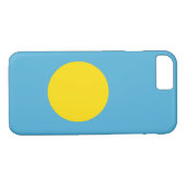 Coques Case-Mate iPhone Drapeau des Palaos (Dos (Horizontal))