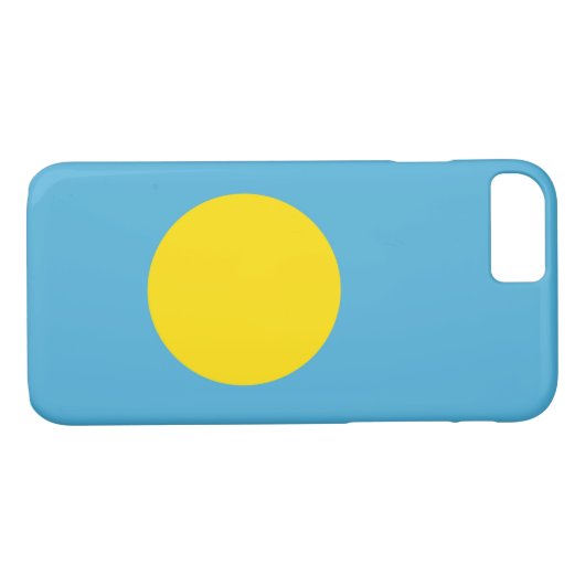 Coques Case-Mate iPhone Drapeau des Palaos (Dos (Horizontal))