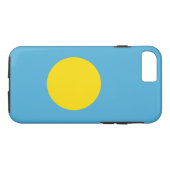 Coques Case-Mate iPhone Drapeau des Palaos (Dos (Horizontal))