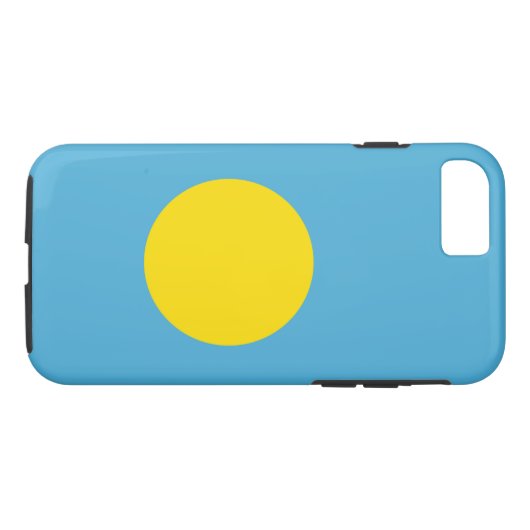 Coques Case-Mate iPhone Drapeau des Palaos (Dos (Horizontal))