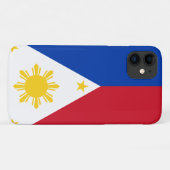 Coques Case-Mate iPhone Drapeau des Philippines (Dos (Horizontal))