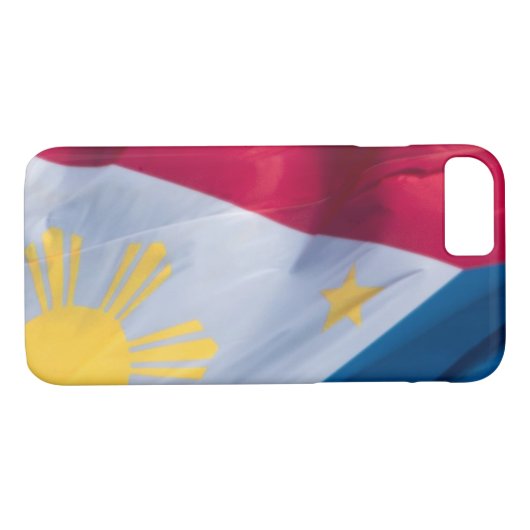 Coques Case-Mate iPhone Drapeau des Philippines (Dos (Horizontal))