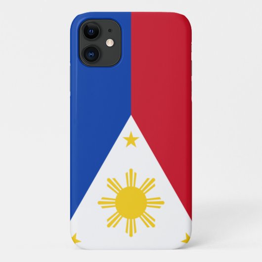 Coques Case-Mate iPhone drapeau des Philippines (Dos)