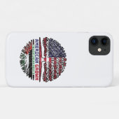Coques Case-Mate iPhone Drapeau des racines d'arbre Palestine-Amérique (Dos (Horizontal))