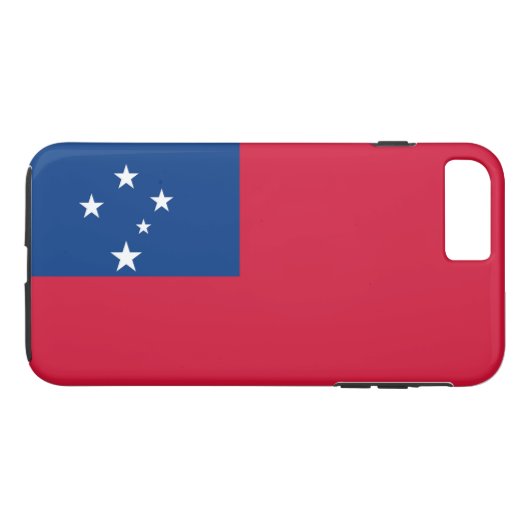 Coques Case-Mate iPhone Drapeau des Samoa (Dos (Horizontal))