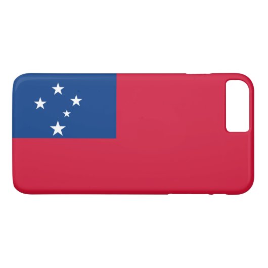 Coques Case-Mate iPhone Drapeau des Samoa (Dos (Horizontal))