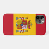 Coques Case-Mate iPhone drapeau d'espagne (Dos (Horizontal))