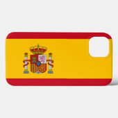 Coques Case-Mate iPhone drapeau d'espagne (Verso (horizontal))