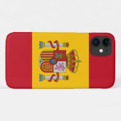 Coques Case-Mate iPhone drapeau d'espagne (Dos (Horizontal))