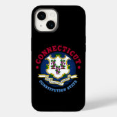 COQUES Case-Mate iPhone DRAPEAU D'ÉTAT CONSTITUTION CONNECTICUT (Verso)