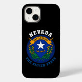 COQUES Case-Mate iPhone DRAPEAU D'ÉTAT D'ARGENT NEVADA (Verso)