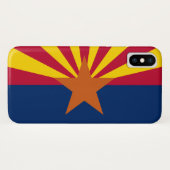 Coques Case-Mate iPhone Drapeau d'État de l'Arizona (Dos (Horizontal))