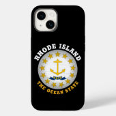 COQUES Case-Mate iPhone DRAPEAU D'ÉTAT DE L'OCÉAN DE L'ÎLE RHODE (Verso)