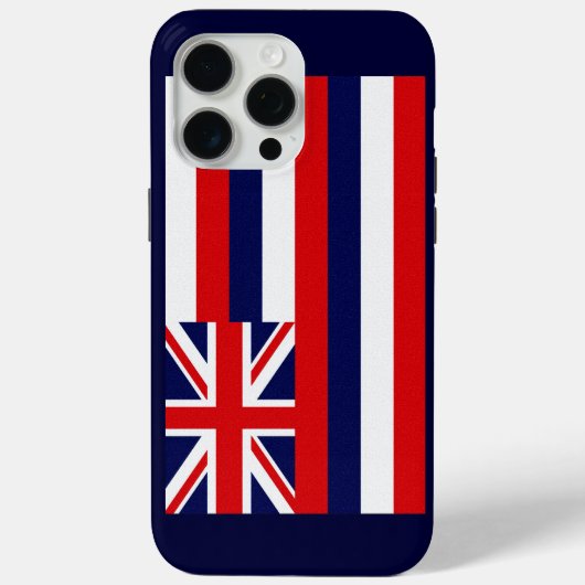 Coques Case-Mate iPhone Drapeau d'État d'Hawaii (Verso)