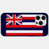 Coques Case-Mate iPhone Drapeau d'État d'Hawaii (Verso (horizontal))
