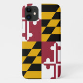 Coques Case-Mate iPhone Drapeau d'État du Maryland (Dos)