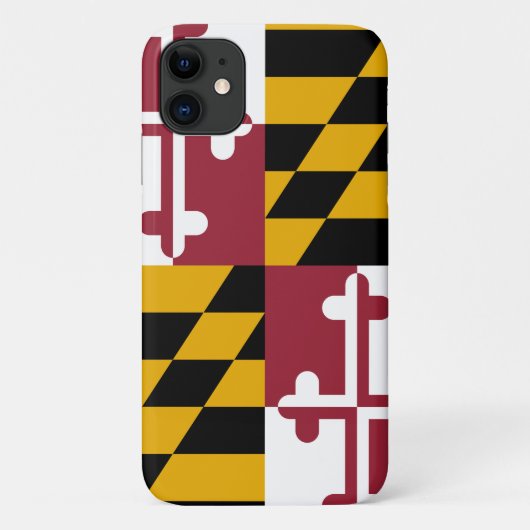 Coques Case-Mate iPhone Drapeau d'État du Maryland (Dos)