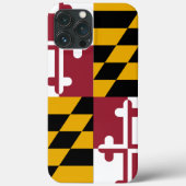 Coques Case-Mate iPhone Drapeau d'État du Maryland (Verso)
