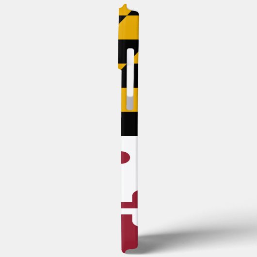 Coques Case-Mate iPhone Drapeau d'État du Maryland (Verso / Gauche)