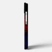 Coques Case-Mate iPhone Drapeau d'état du Texas Grunge noir (Verso / Gauche)