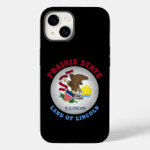 COQUES Case-Mate iPhone DRAPEAU D'ÉTAT ILLINOIS PRAIRIE (Verso)
