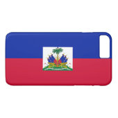 Coques Case-Mate iPhone Drapeau d'Haïti (Dos (Horizontal))