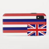 Coques Case-Mate iPhone Drapeau d'Hawaï (Dos (Horizontal))
