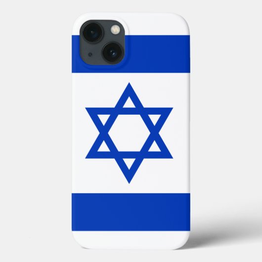 Coques Case-Mate iPhone Drapeau d'Israël (Verso)