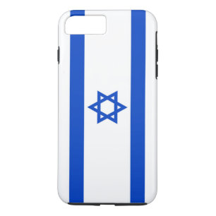 Coque iPhone 7 Plus Drapeau d'Israël