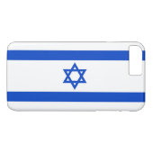 Coques Case-Mate iPhone Drapeau d'Israël (Dos (Horizontal))