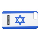 Coques Case-Mate iPhone Drapeau d'Israélien (Dos (Horizontal))